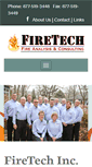 Mobile Screenshot of firetechinvestigations.com